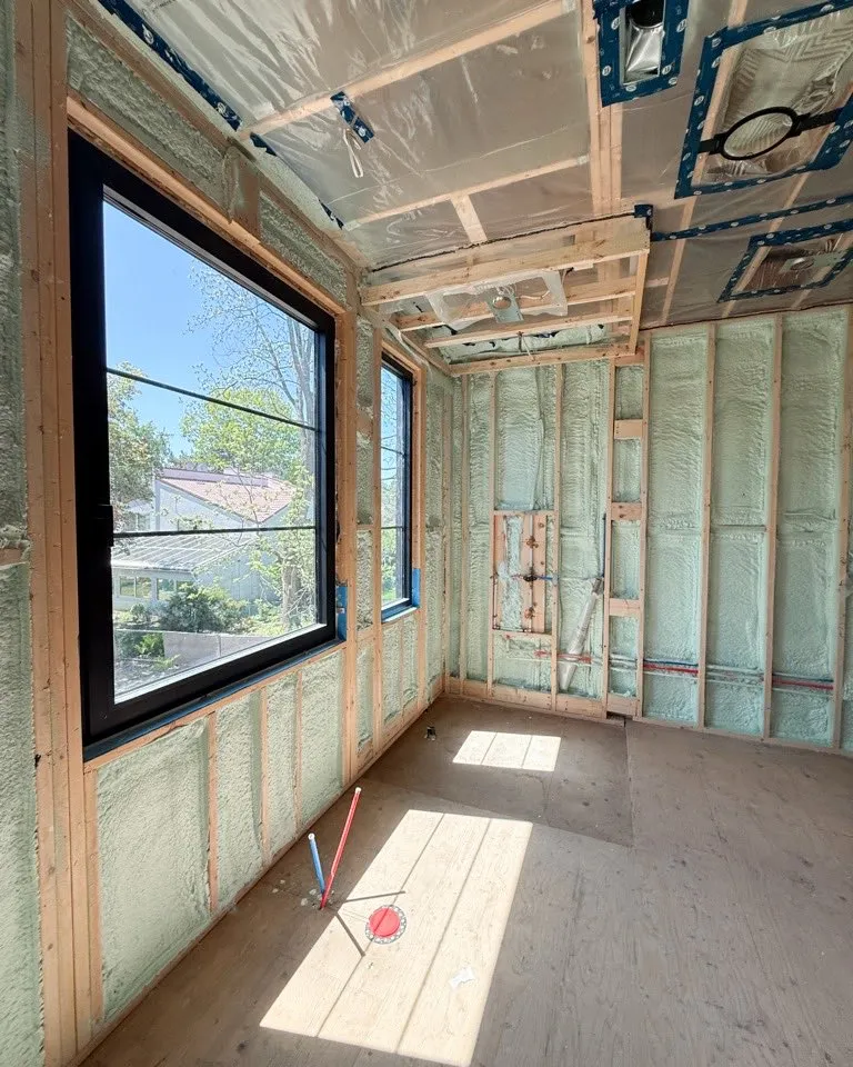 Spray foam insulation, Lorraine Gdns, Etobicoke